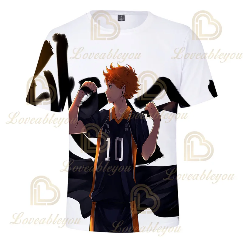 

Anime 3D Print T-shirt Black Sport Casual Men Women Streetwear T Shirt Fashion Tshirt Tops Harajuku Clothing