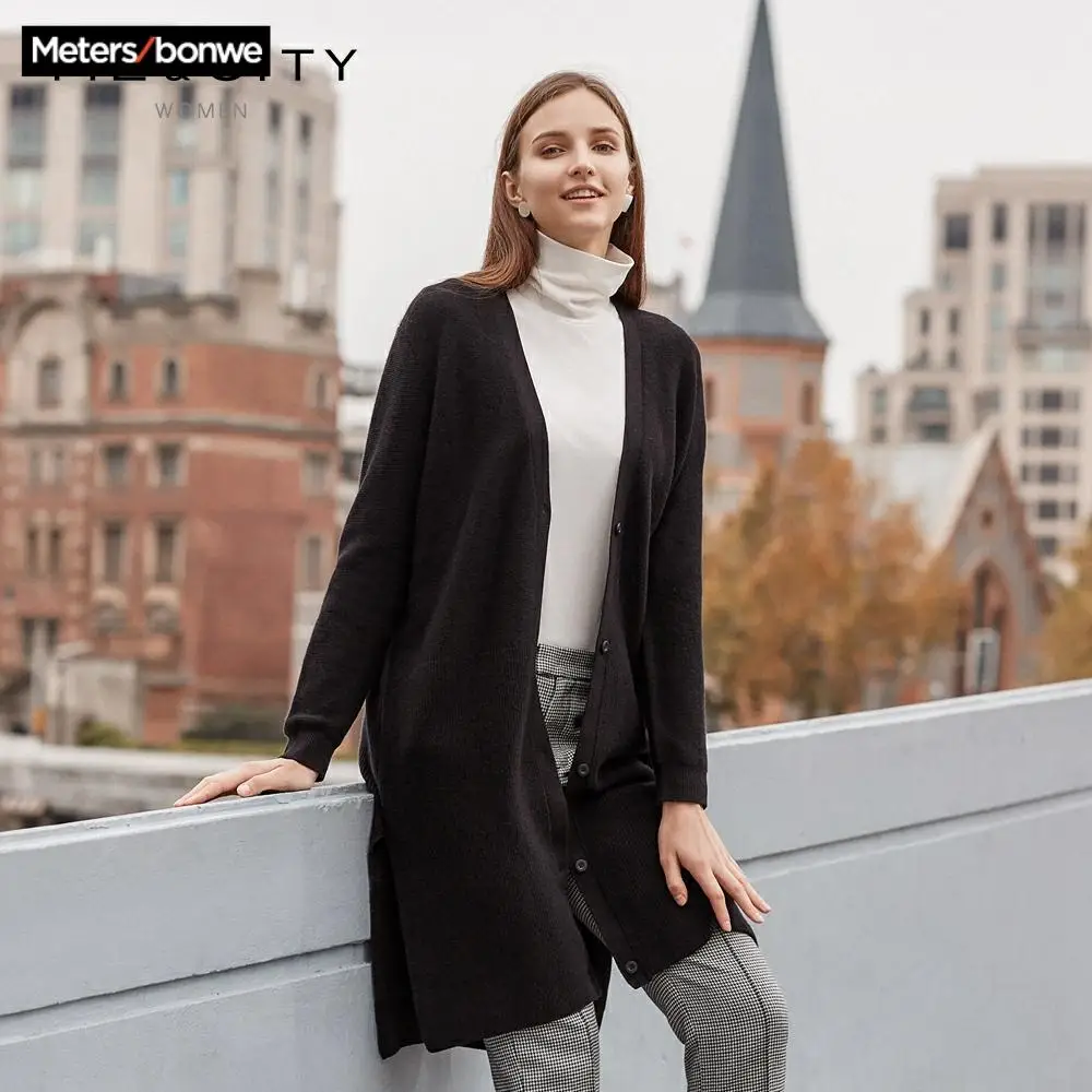 Me & city вязаный свитер для женщин Осень зима уличная одежда модный элегантный