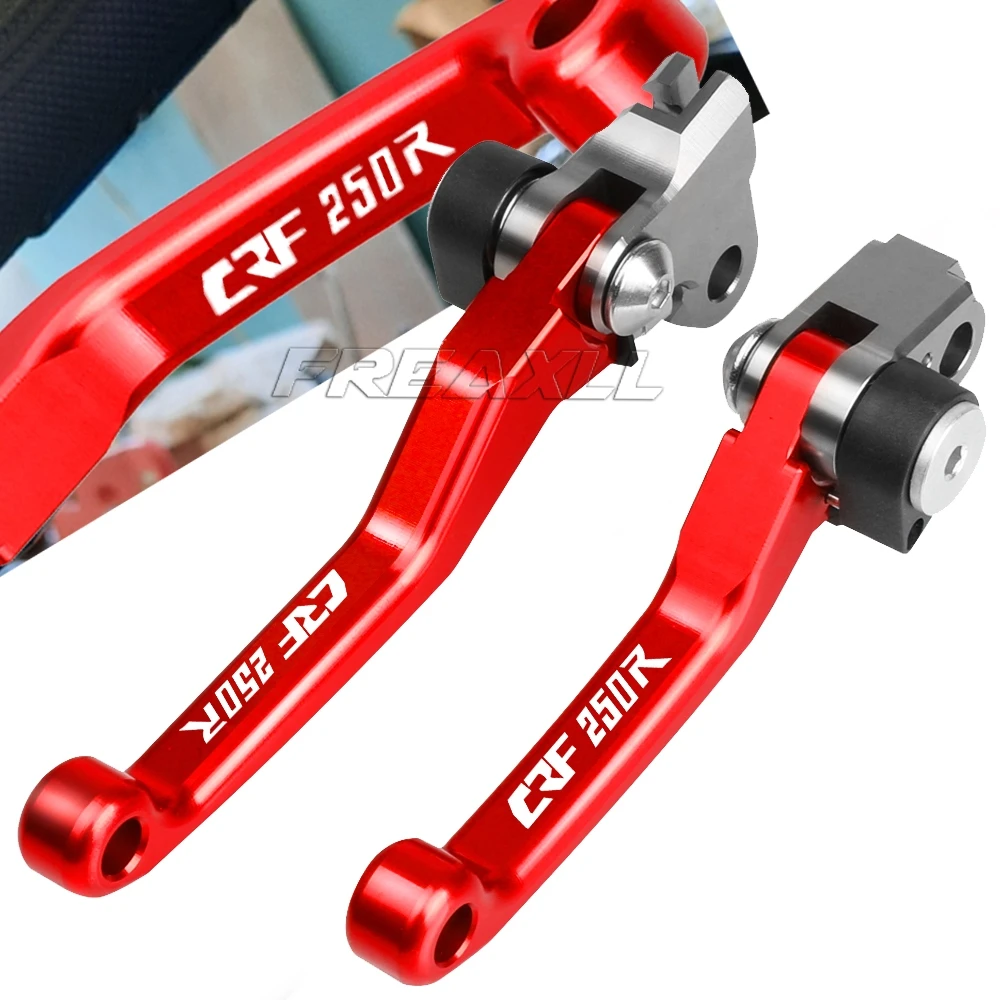 

For HONDA CRF250R CRF 250R CRF250 R 2004 2005 2006 Motocross Handle Levers Motorcycle CNC Pivot Brake Clutch Levers Dirt Bike