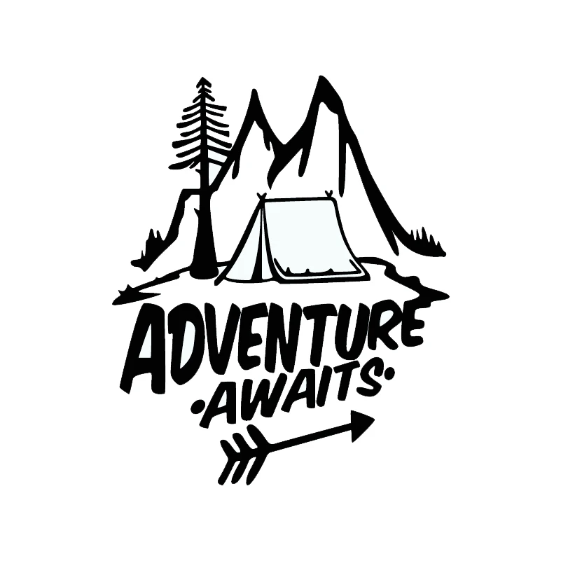 

A-0969 Creative and Interesting Adventure Car Stickers PVC Fashion Auto Window Bumper Sunscreen Waterproof Self-adhesive Decals
