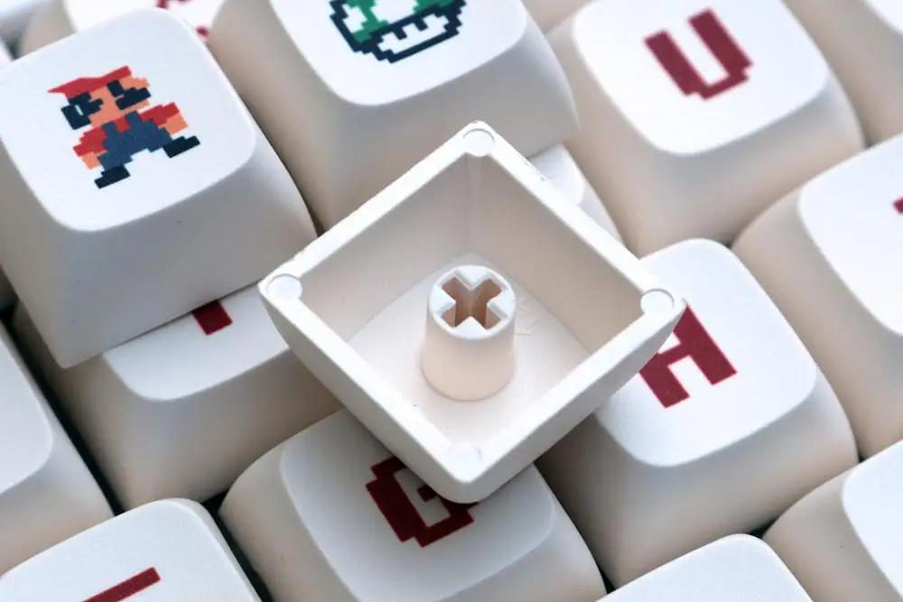 

1 set Gameboy childhood classic retro game key cap for MX switch mechanical keyboard XDA profile keycaps for FC