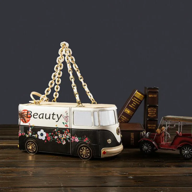 Новинка 2023 стильная сумка креативная для автобуса оригинальная из искусственной