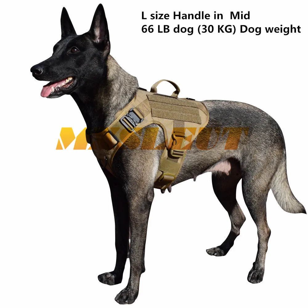 MXSLEUT тактический жилет для собак дышащая военная одежда для собак K9 Жгут Регулируемый размер тренировочный охотничий жилет для собак
