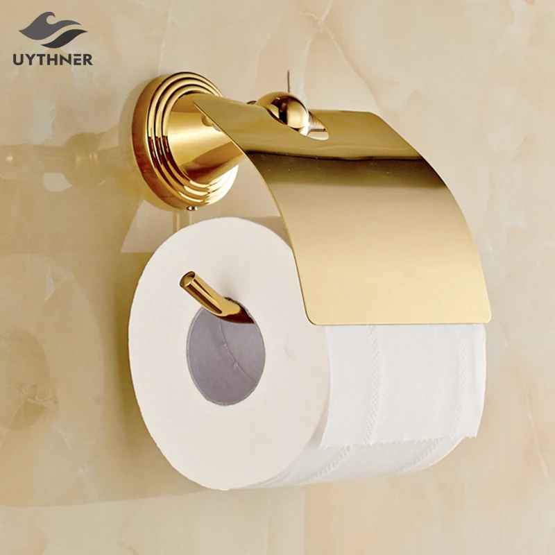 Роскошный держатель для бумаги в ванную комнату настенный классический