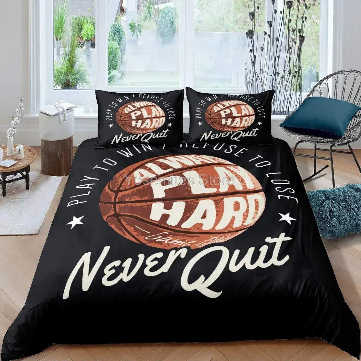 Комплект постельного белья для игры в баскетбол | Дом и сад