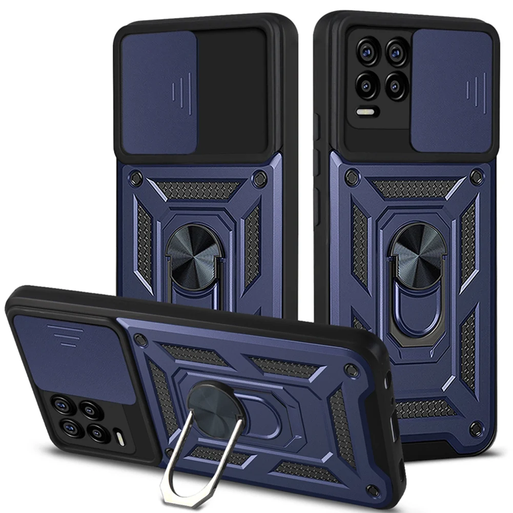 

For OPPO Realme 8 Pro C21 C25S Case Shockproof Armor Cover Realme 5 C20 C11 C12 C25 C15 C3 V13 Q3 Q3i Narzo 20 Phone holder Case