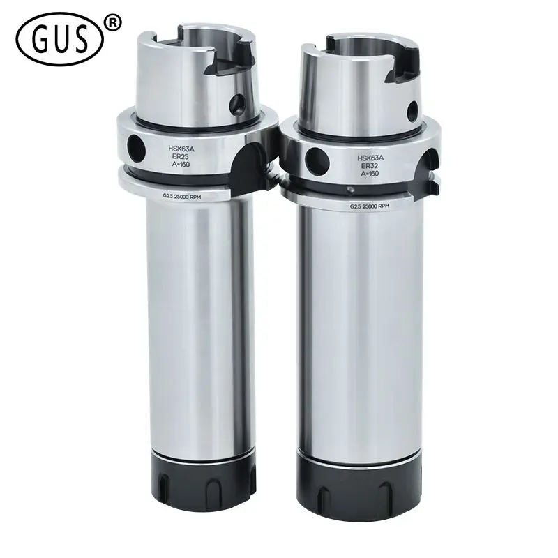 Фрезерный патрон для точных работ 0 002 мм фрезерный станок с ЧПУ HSK63A ER16 ER20 ER25 ER32 130L