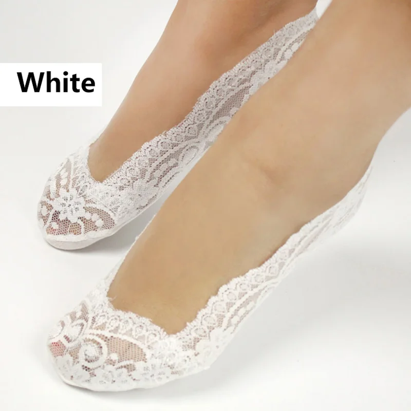 Женские хлопковые кружевные короткие носки до щиколотки милые модные невидимая