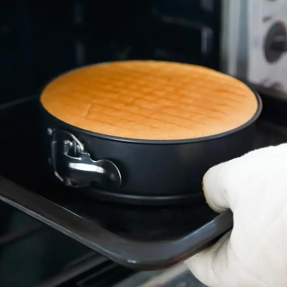 

1 Pcs 4/7/9/10 "Non Stick Cake Mold Baking Pan Tray Shape Round Bakeware Set Pans Spring Dishes Baking J3A6