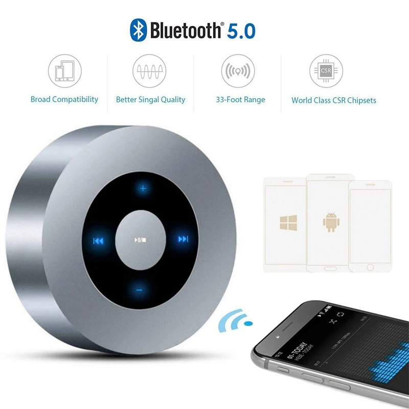 Светодиодный Bluetooth-динамик портативный беспроводной A8 (второе поколение)