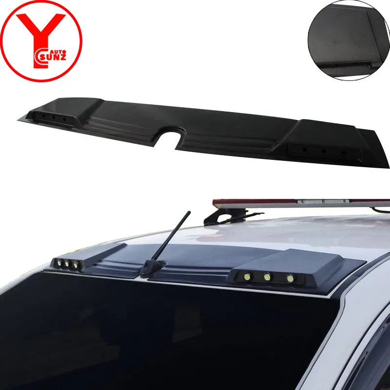 УГЛЕРОДНЫЙ светодиодный спойлер на крышу raptor для MITSUBISHI PAJERO SPORT triton L200 ABS аксессуары для Montero sport YCSUNZ