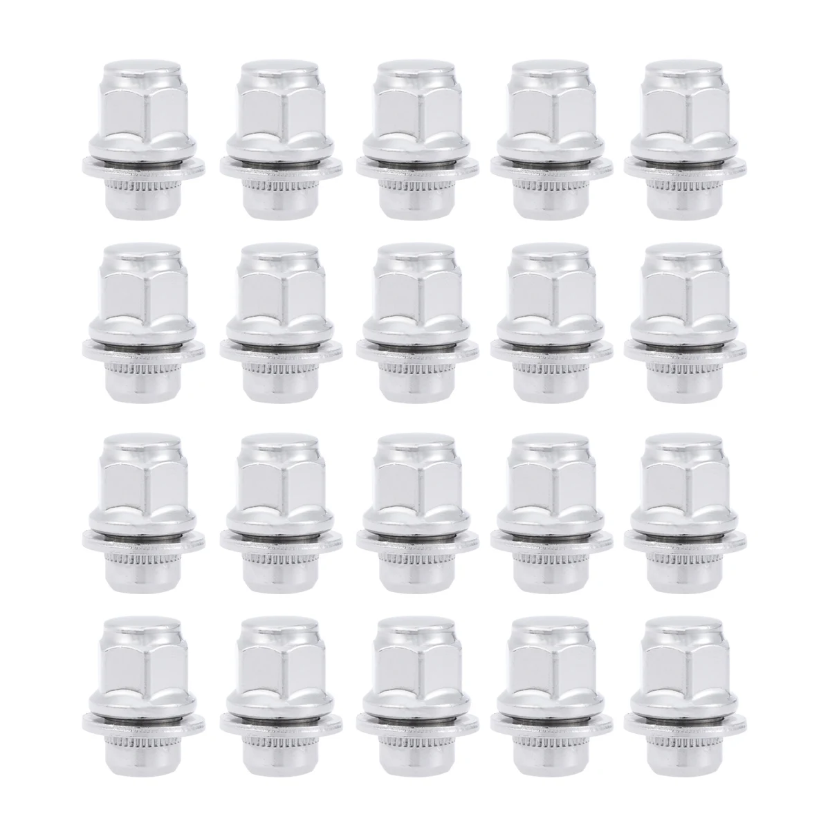 20pcs Твердые крышки гайки колеса автомобиля Авто винт ступицы болт диски внешней