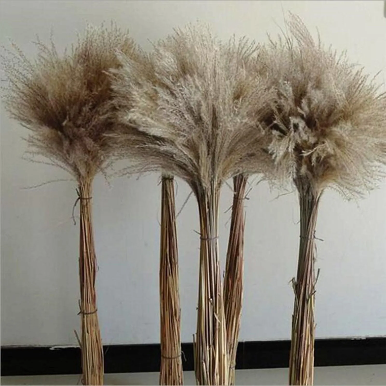 

Natural Dried Flowers Brown Bouquet Boho Decoration Home Bedroom Living Room 50cm Dried Flowers For Holiday Home Decor