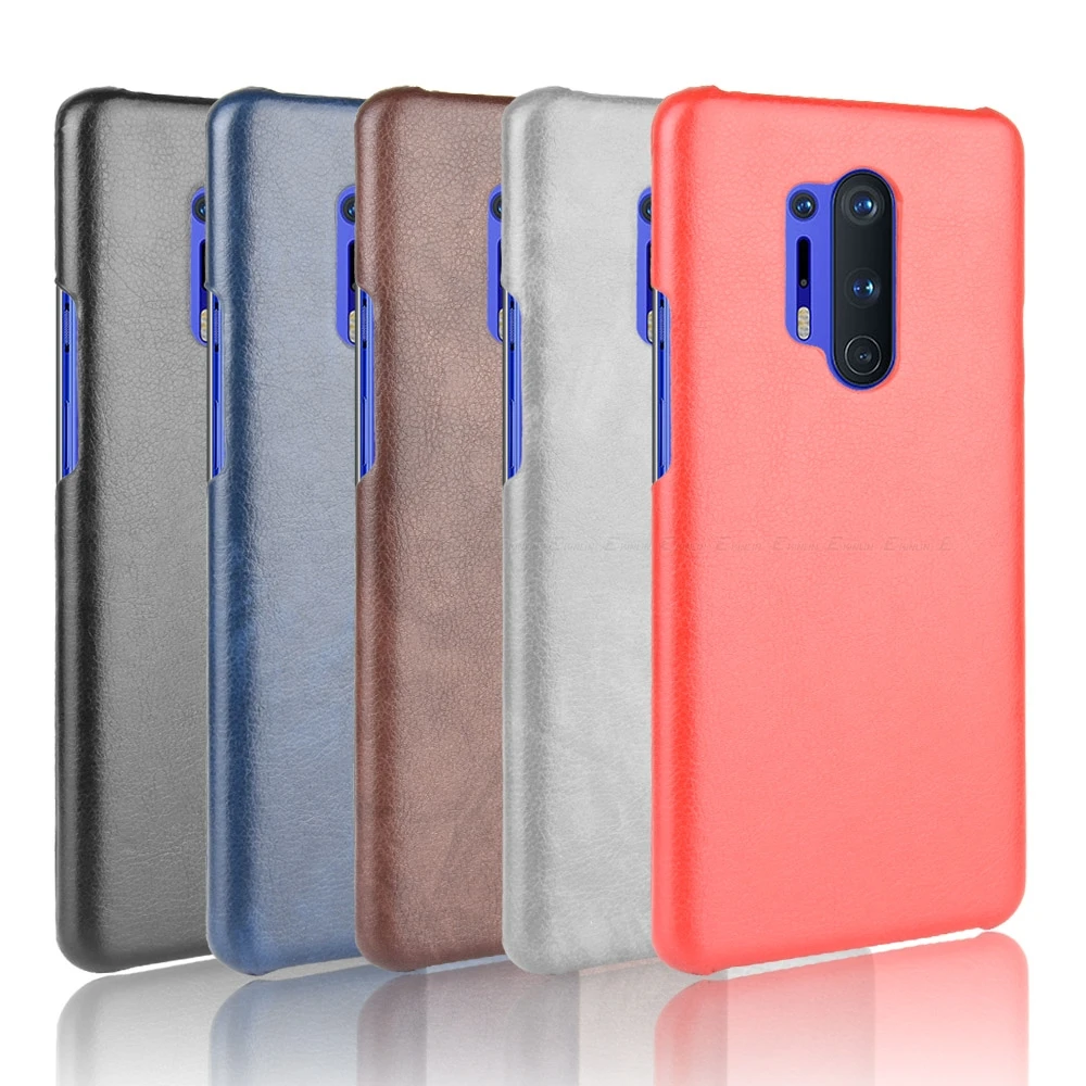 Роскошная задняя крышка из кожи личи для OnePlus 8T 8 7 7T Pro 5G 6 6T 5T Ультратонкий тонкий