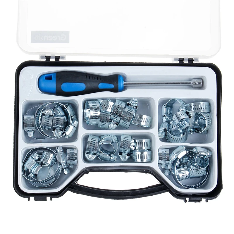 

40 шт./набор, пружинные зажимы для шланга из нержавеющей стали