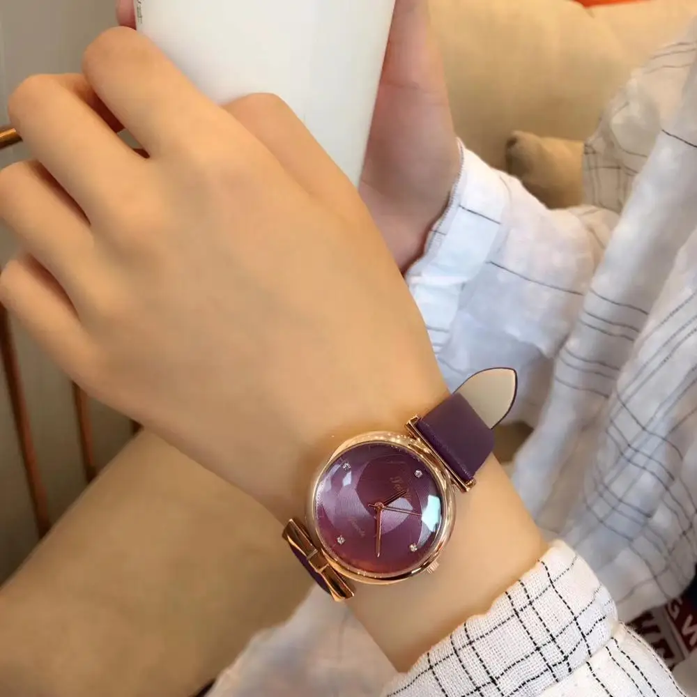 Женские часы простые модные женские 2018 популярные роскошные кварцевые наручные