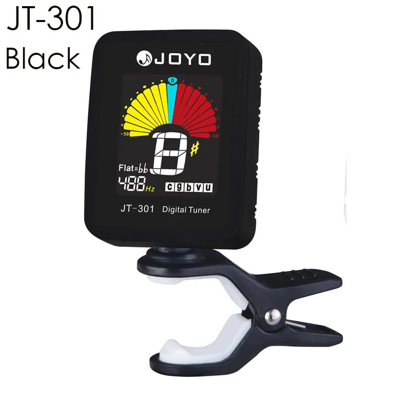 JOYO Mini Digital LCD Clip on Tuner for Guitar Bass Violin Ukulele Guitarra Part Accessories 360Degree Rotatable Sensitive | Спорт и