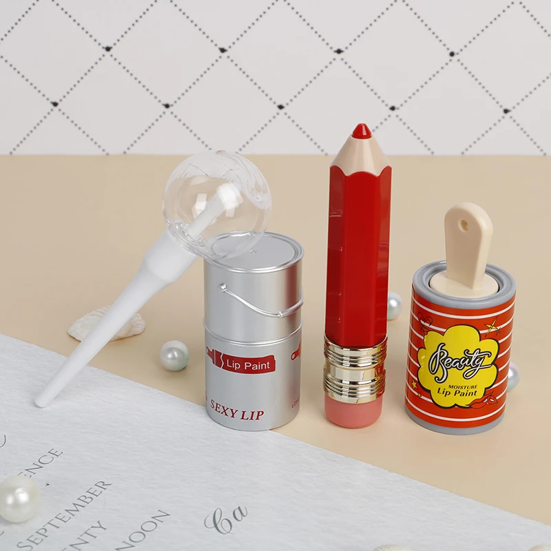 

5-10ML Empty Lip Gloss Lipstick Pencil Fireworks Tube Lip Balm Bottles Container