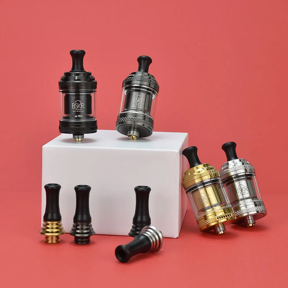 Электронная сигарета Berserker BSKR Mini V2 22 мм MTL RTA Емкость 2 мл/2 5 мл Диаметр 316SS атомайзер