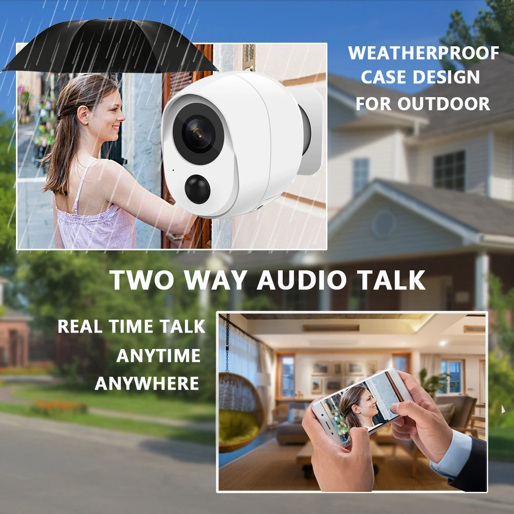 IP камера CTVMAN уличная с аккумулятором 1080P Wi Fi|Камеры видеонаблюдения| |