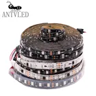 5m WS2811 светодиодный светильник полосы 5050 SMD RGB светодиодный полосы адресуемый 304860 светодиодный sm светодиодный Пиксели внешний 1 IC Управление 3 светодиодный s DC12V