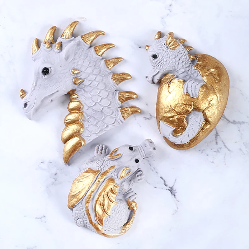 1 шт. пасхальное яйцо динозавра силиконовая форма помадки дракон для жевательной