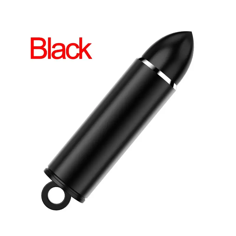 Black Suntaiho Магнитный кабель-переходник для iPhone type C Micro USB вилки для хранения портативная коробка для адаптера магнитного зарядного устройства - Цвет: Black