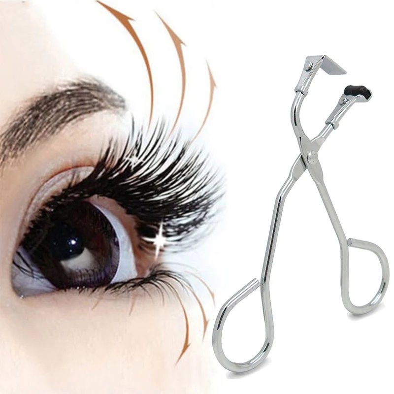 

1pcs False Eyelashes Clip Tweezers Eye Lash Grips Curling Eyelash Curler Applicator Beauty Makeup Cosmetic Tool Part Eyelas Clip