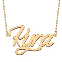 necklace with name kyra for his her family member best friend birthday gifts on christmas mother day valentines day