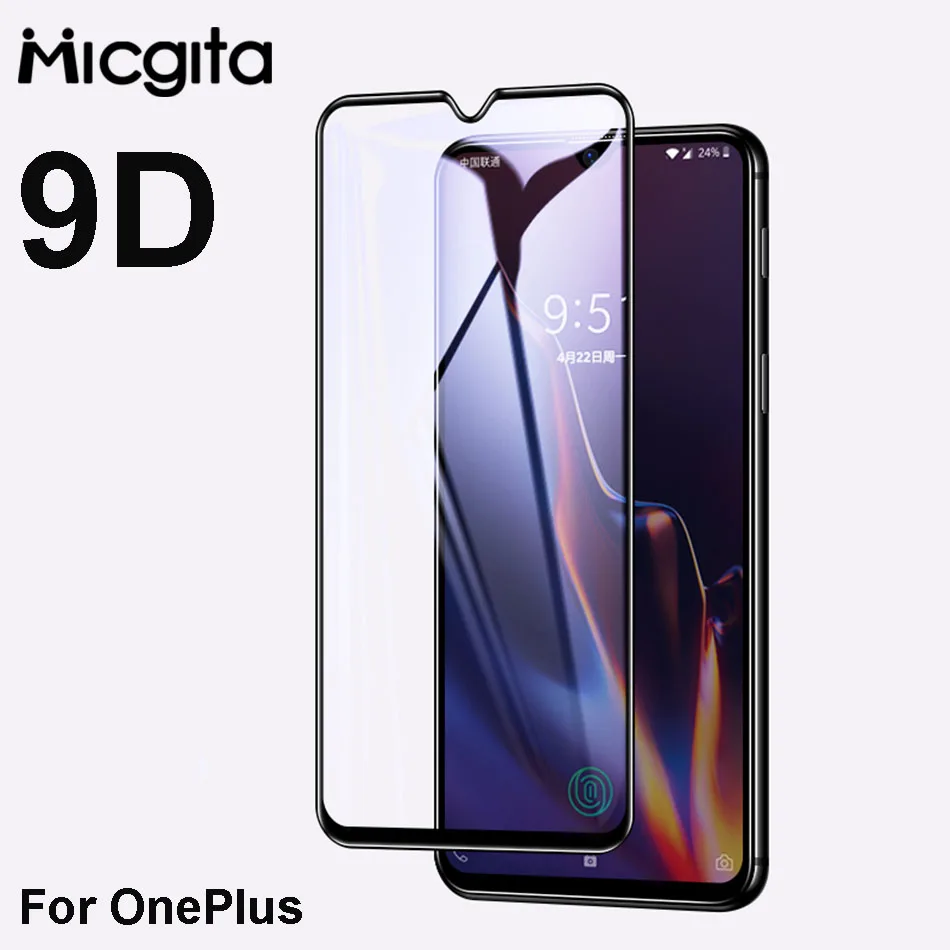 Закаленное стекло 9D для Oneplus 6T 6 OnePlus 5 5T 7 Защита экрана стеклянная пленка|Защитные