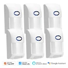 1258 шт. Wifi ИК датчики движения PIR Сенсор, Tuya Smart Life APP монитор в режиме реального времени, домашней безопасности, Alexa Google Home