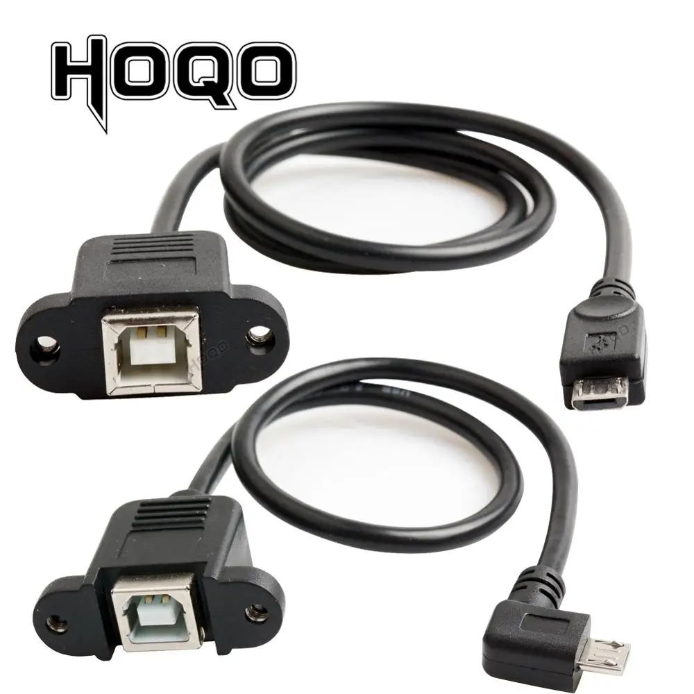 Панельное крепление для принтера USB Type B гнездо 2 0 микро 5 контактный Штекерный