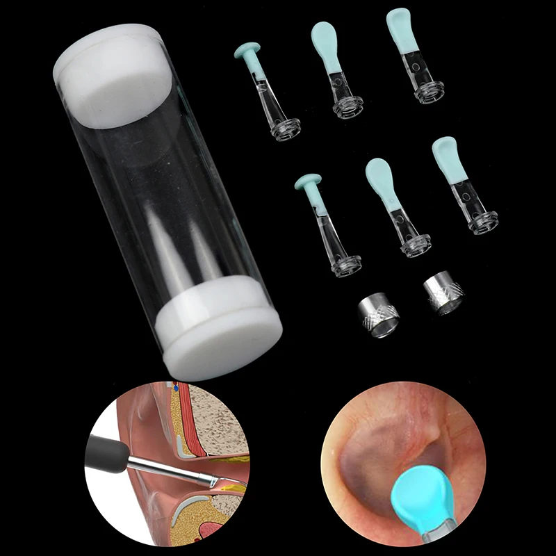 Original Visual Ear Sticks Earpick Healthcare Cleaner Replacement Tip Accessory PC Pick Set | Красота и здоровье