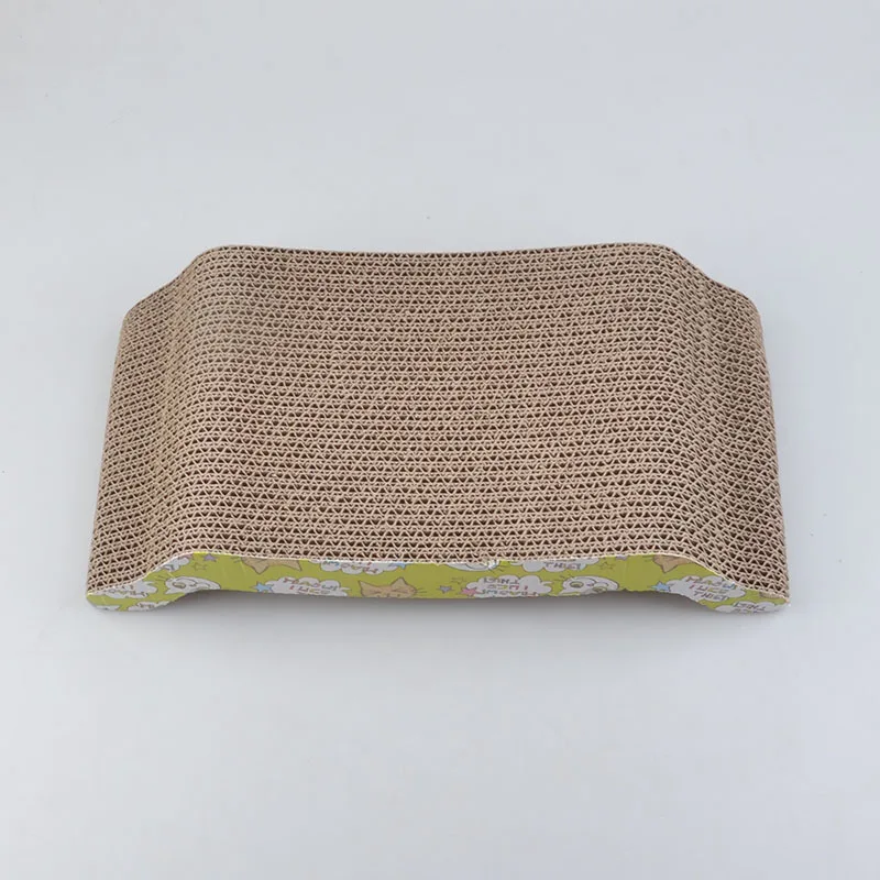 Кошка царапина доска гнездо гофрированная бумажная Подушка кошки шлифовальная