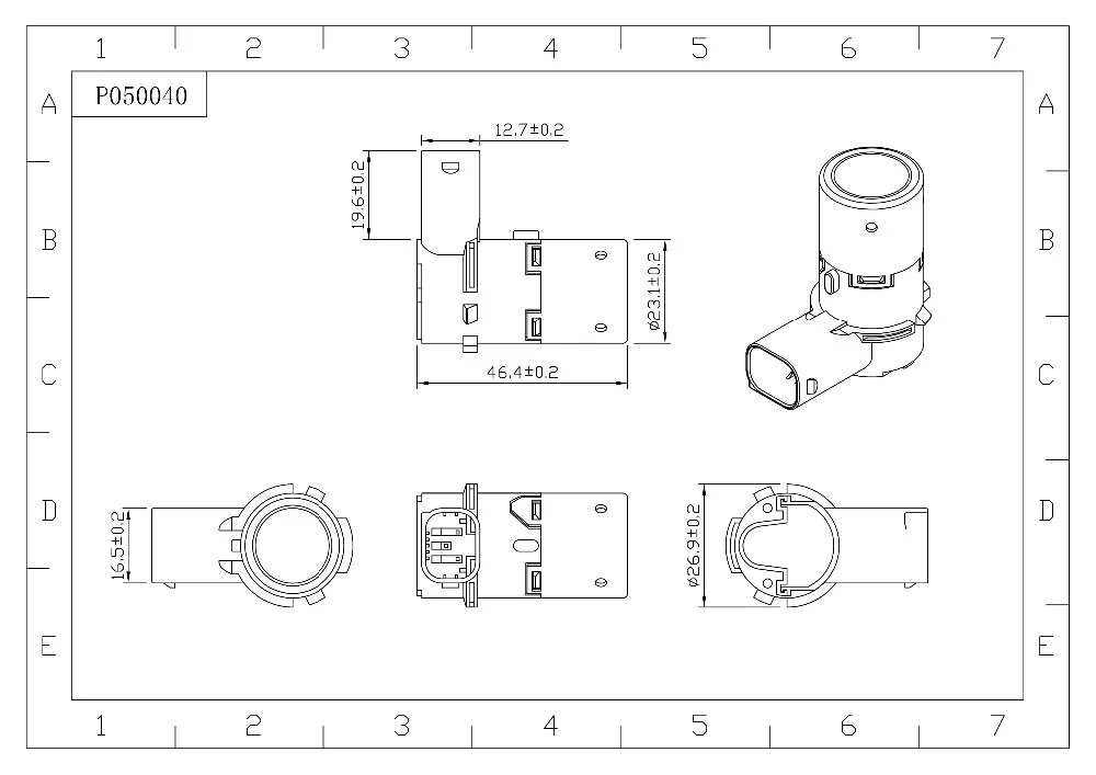 Датчик парковки для Ford Focus II inkl. C-max датчик PDC парковочный датчик Hinten 2W93-15K859-DAW 1X43-15K859-BA