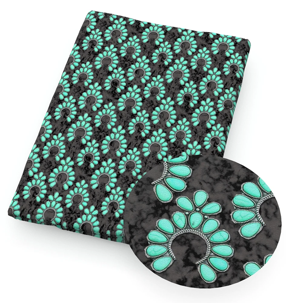 

50*145cm Flower Geometric Printed 100% Cotton Fabric Quilting Patchwork Cloth Dress Puppet Garment Tissue Material Doll,1Yc12376