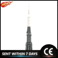 space moc 37172 soviet n1 moon rocket saturn v scale bricks compatible with small building blocks assemble childrens toys