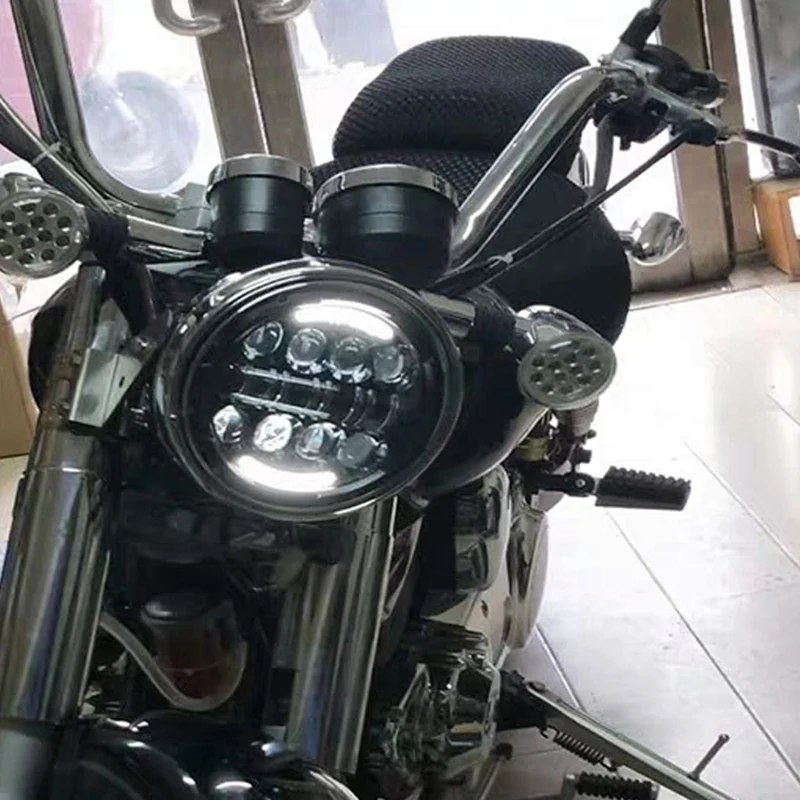 

Off-Road Vehicle LED Headlights 7 Inch 80W Modified LED Headlights Running Lights