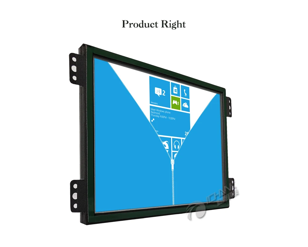 ZK080TN-LR2/8 дюймов 1024x768 BNC VGA HDMI металлический чехол открытая Встроенная рамка промышленное медицинское оборудование монитор ЖК-экран дисплей