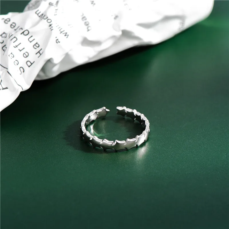 

SODROV Sterling Silver Rings Star Ring Jewelry for Women Silver Jewelry Women Rings Sterling Silver 925 Ring Silver Rings