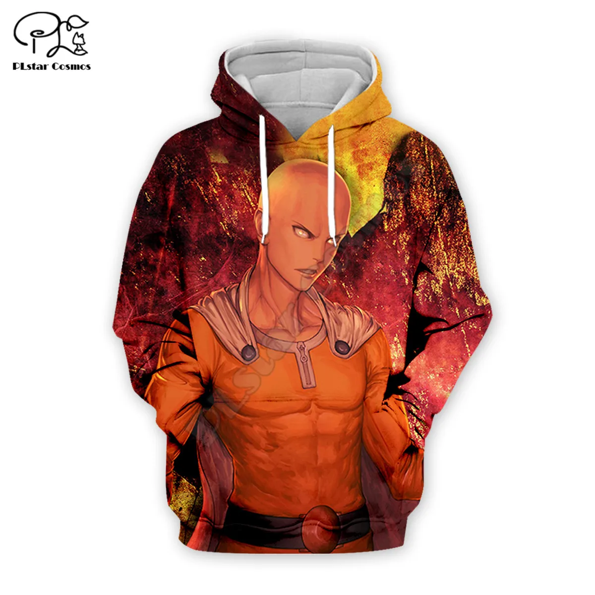 

Мужские толстовки с 3D-принтом One Punch, толстовка с капюшоном в стиле Харадзюку, осенняя уличная одежда для женщин и мужчин, повседневный спорт...