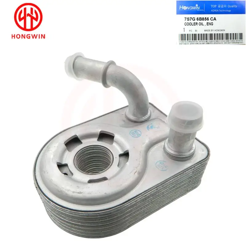 7S7G6B856CA масляный радиатор подходит для FFORD B MAX C FIESTA FOCUS GALAXY MONDEO 1 4 1.6L 7S7G6B856A4A 7S7G6B856AA