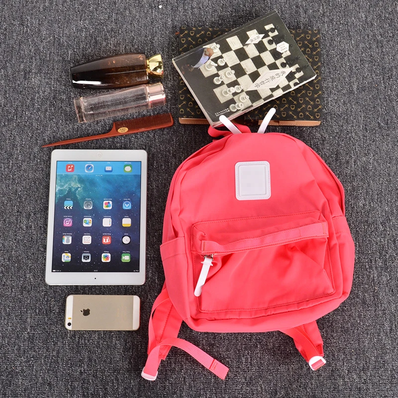 Backpack Female College Student Backpack Ins Wind Schoolbag Running Away From Home Anti Splashing Spring Outing Bag