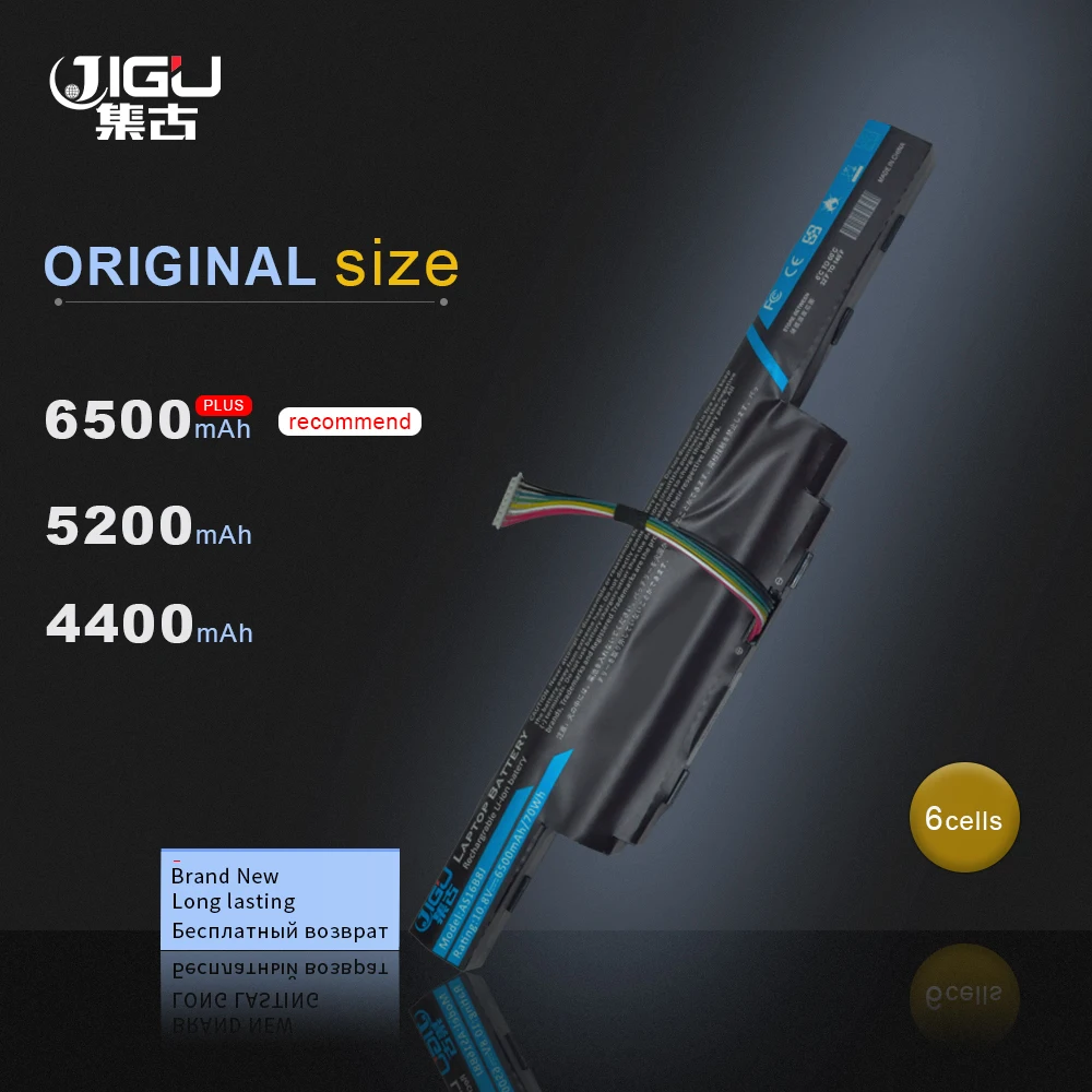

JIGU ноутбука Батарея для ACER F5-573G-500N F5-573G-51LQ AS16B8J F5-573G-50W9 F5-573G-74NG F5-573G-708E 11,1 V/10,8 V