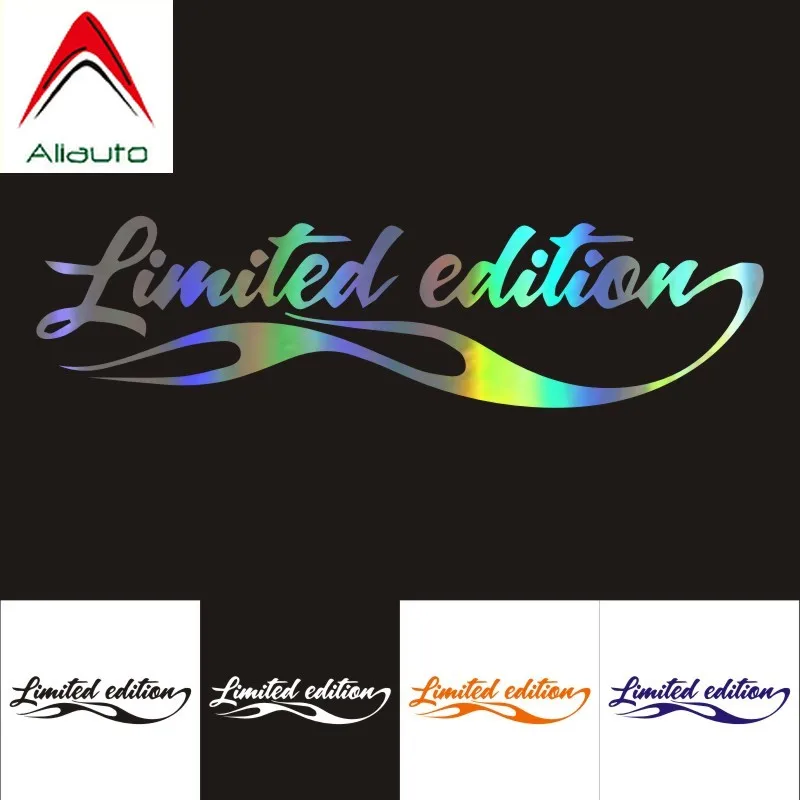 

Aliauto Personality Car Stickers Limited Edition Fancy Auto Motorcycles Decoration 3d Reflective Auto Styling Decal,16cm*4cm