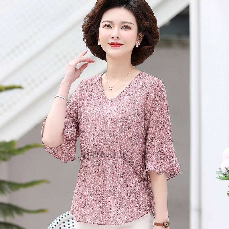 

Новинка весна-лето 2021, женская тонкая повседневная куртка, маленькая рубашка, футболка с рукавом три четверти