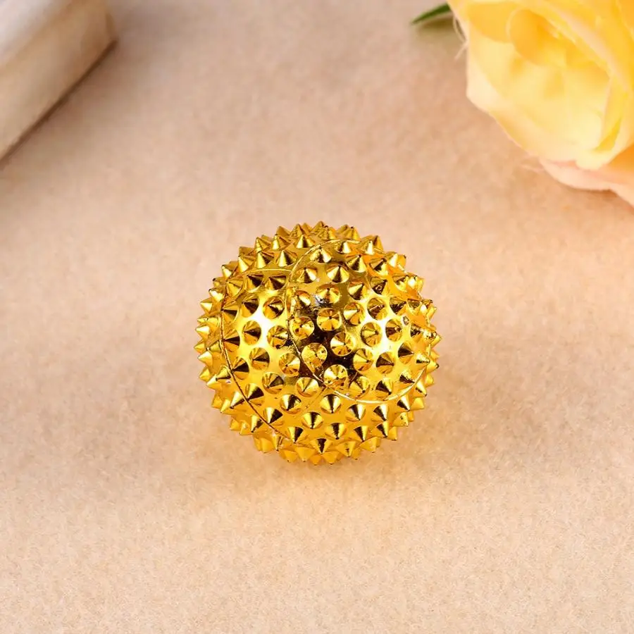 1 пара Портативный Магнитная колючие шарики для массажа рук иглоукалывание