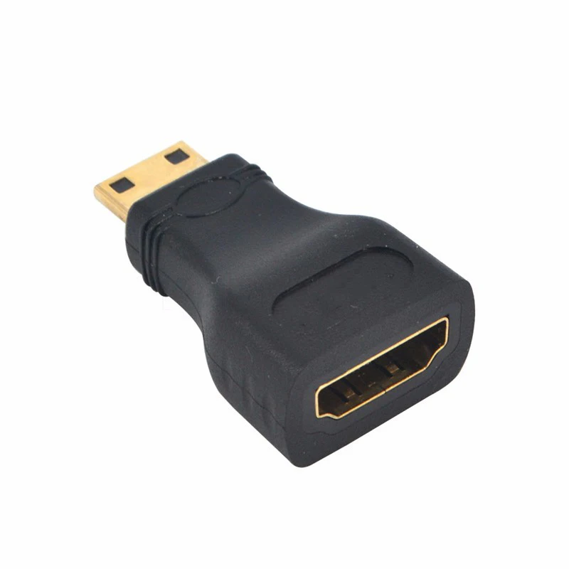 Мини совместимому с HDMI к совместимого адаптера конвертер Папа мама для HD ТВ 1080p