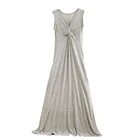 Ночные рубашки женские длинные из модала, хлопковая пикантная одежда для сна без рукавов, Повседневная Уличная одежда, на лето