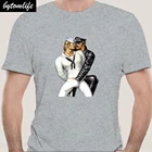 Футболка ЛГБТ для мужчин, уличная одежда, классная Повседневная рубашка с принтом том Финляндии, матроса, копов, короля, гордости, унисекс